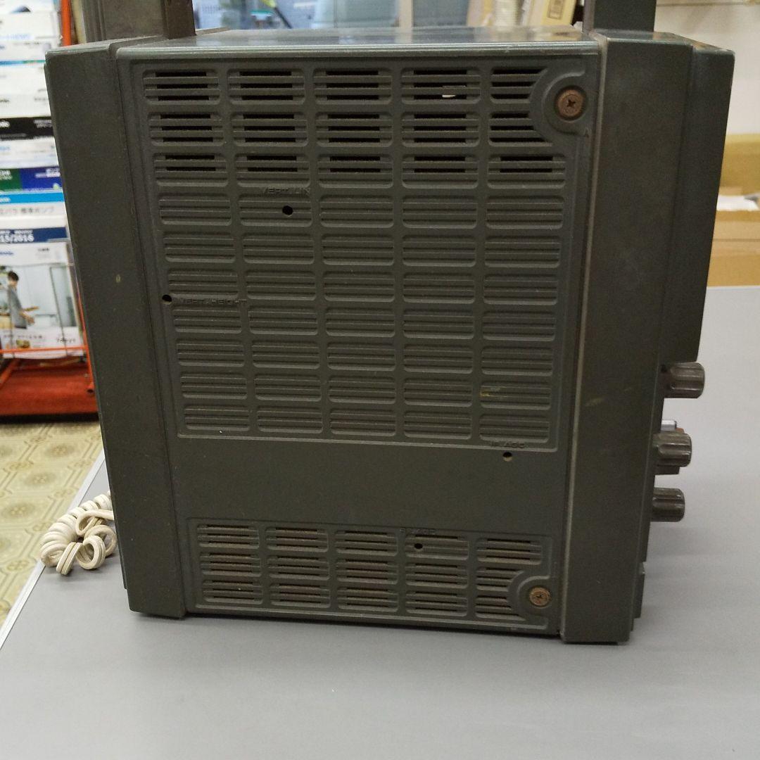 ポータブル白黒テレビ