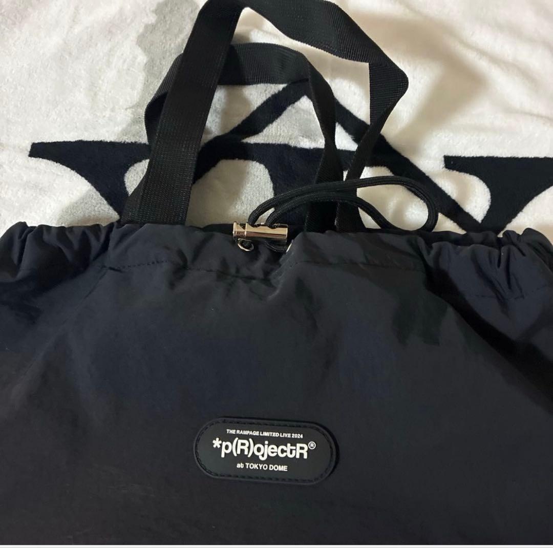 *p(R)ojectR® ドローストリングバッグ　長谷川慎