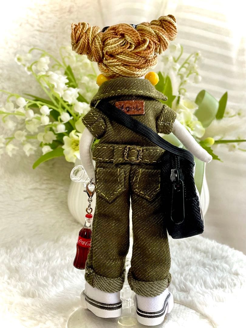 再販つなぎドール❤️ハンドメイド♡ドールチャーム