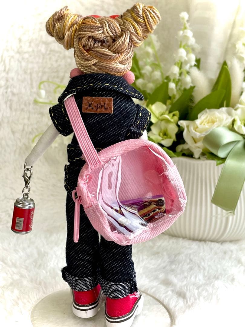 再販つなぎドール❤️ハンドメイド♡ドールチャーム