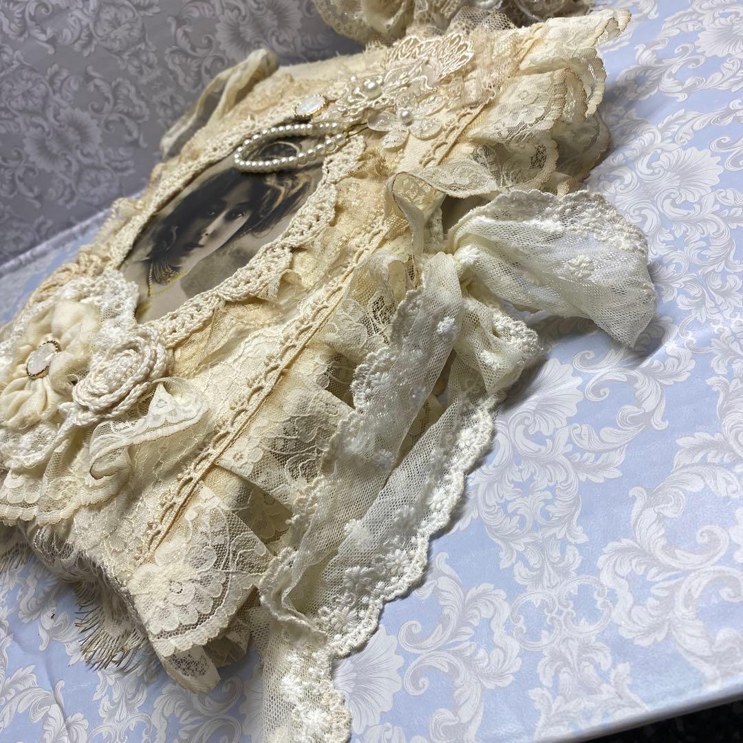 フワパリ収納ケース　レース増し