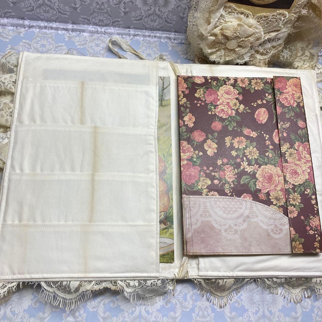 フワパリ収納ケース　レース増し