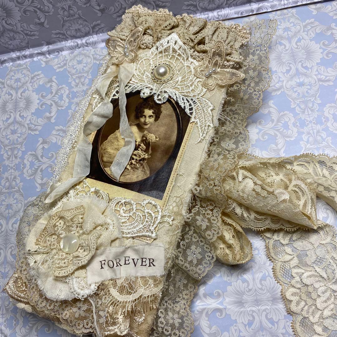 フワパリ収納ケース　レース増し