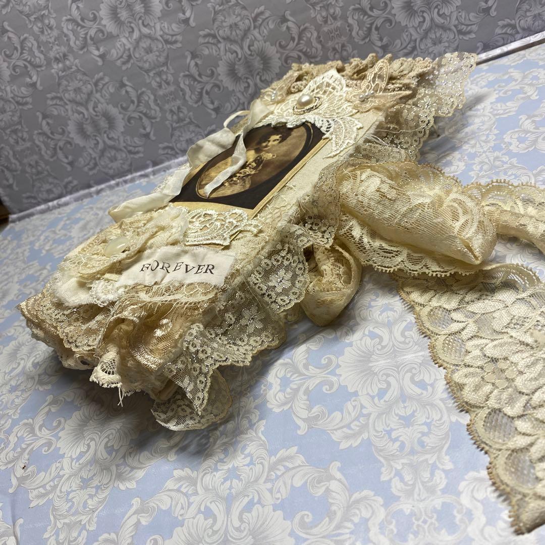 フワパリ収納ケース　レース増し