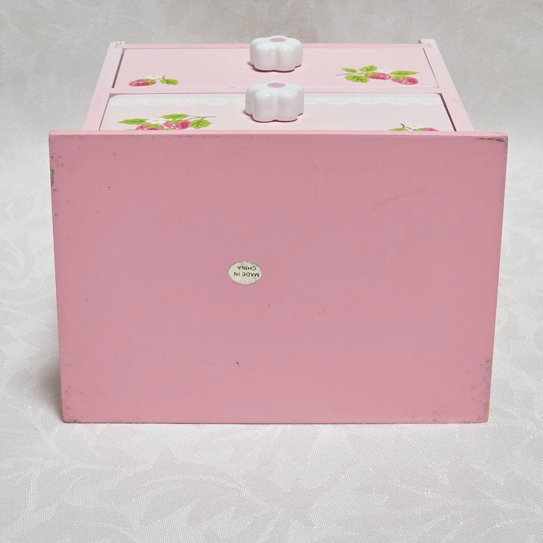 マザーガーデン　いちご　小物入れ　棚　廃盤　平成レトロ