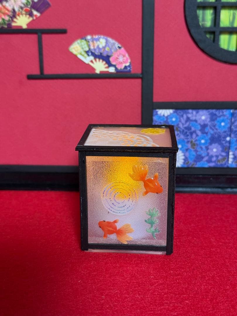 うさぎの花魁　創作ちりめん人形　ちりめんうさぎ人形　古布　ドールハウス