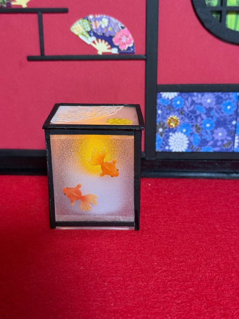 うさぎの花魁　創作ちりめん人形　ちりめんうさぎ人形　古布　ドールハウス