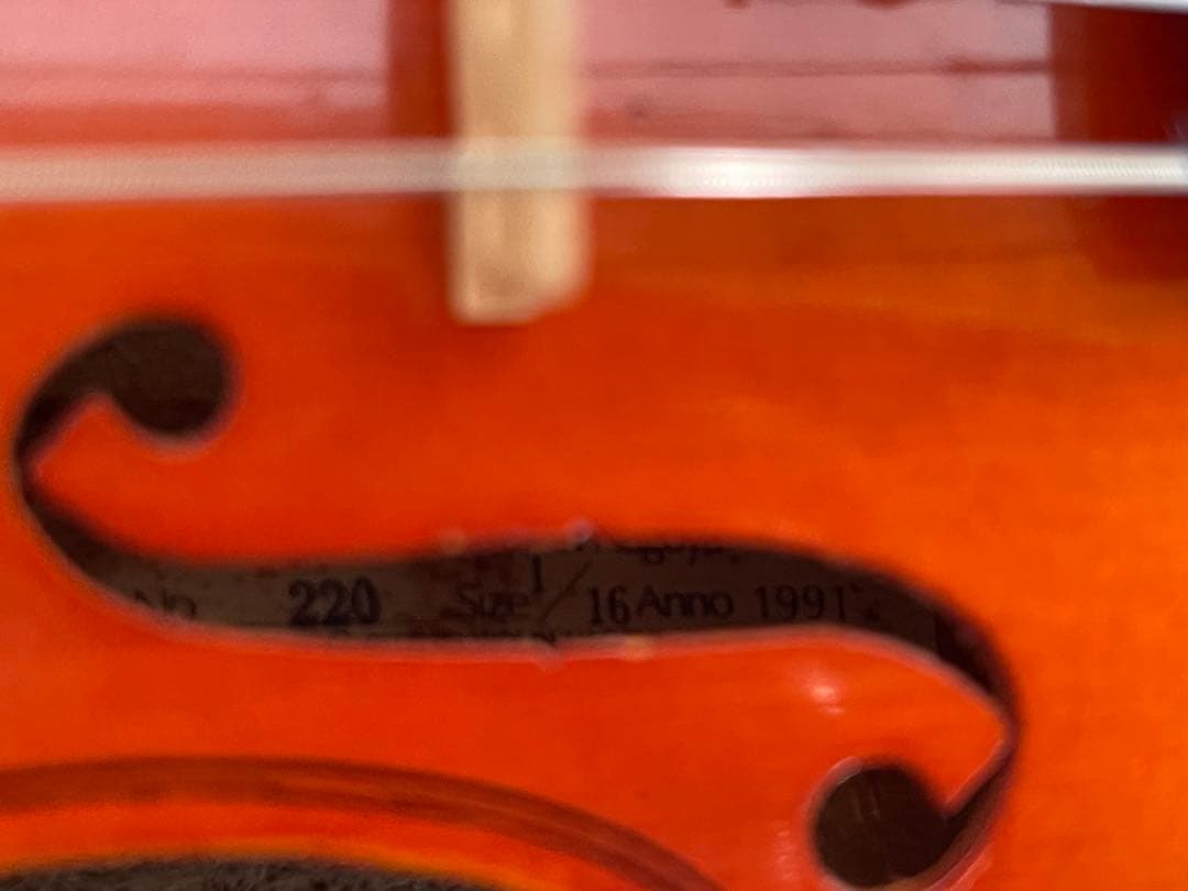 子供用 SUZUKI バイオリン No.220 1/16 1991 ハードケース