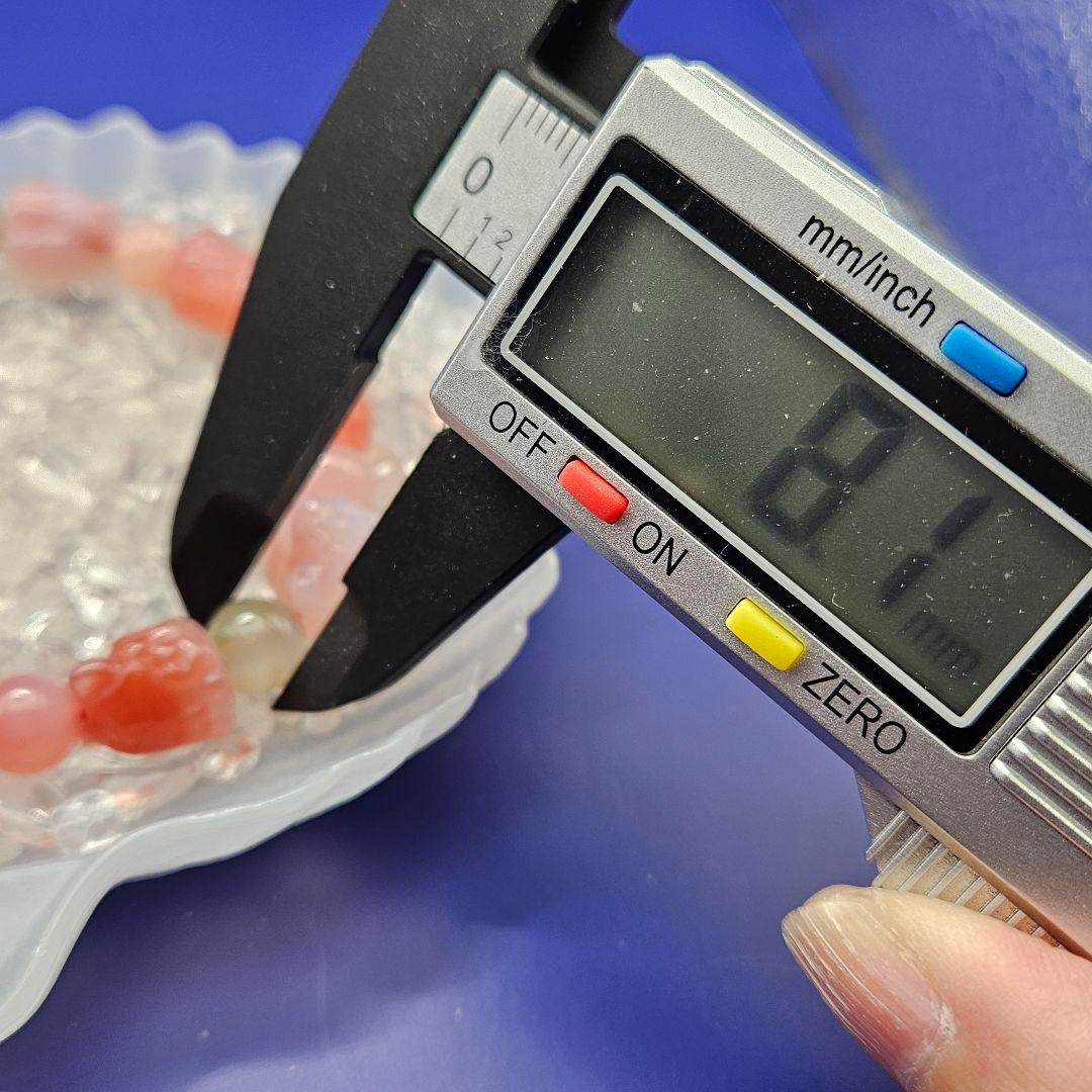 塩源瑪瑙 ソルトソースアゲート 九尾狐 ブレスレット