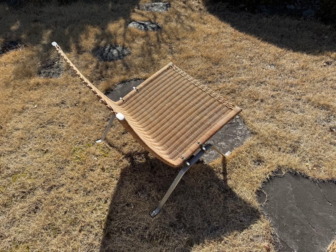 フリッツハンセン　pk22 リプロダクト　藤　ラタン　ヴィンテージ