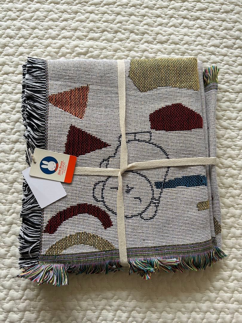 ミッフィー×studio CLIP＊ジャガードブランケットL＊