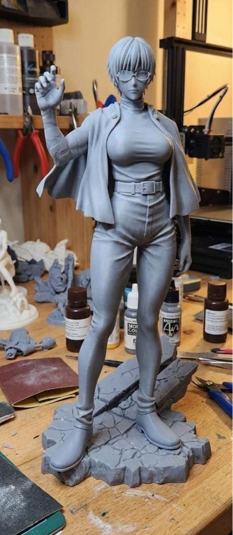 葬送のフリーレン　フェルン　ガレージキット　未塗装未組立　1/7