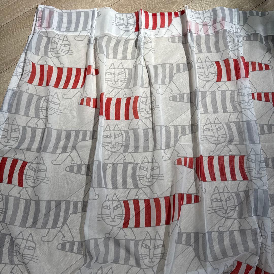 LISA LARSON マイキー レースカーテン100×176cm 定価2.8万