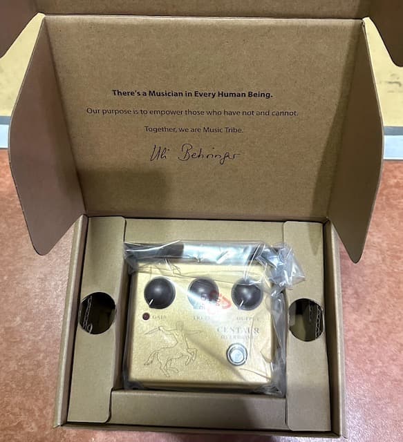 Behringer CENTAUR OVERDRIVE (新品未使用）