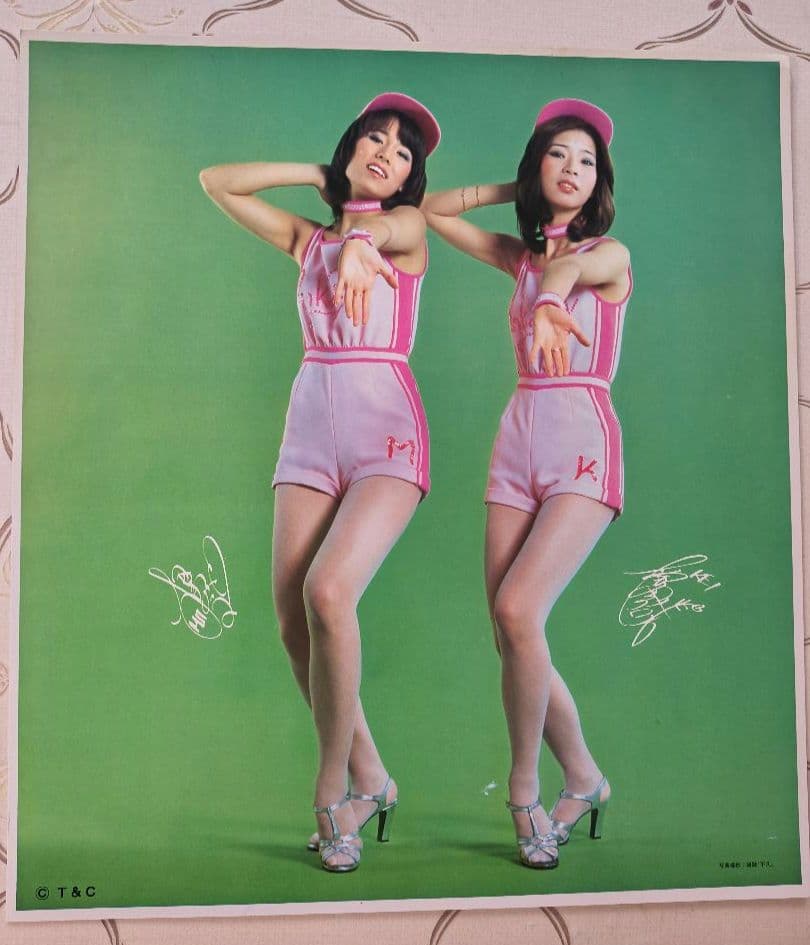 Pink Lady ポスター（パネル） 3枚セット