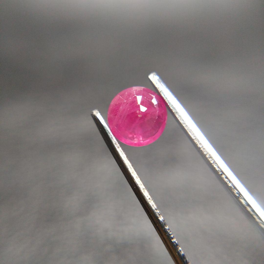 852シルキールビー0.66ct ルース