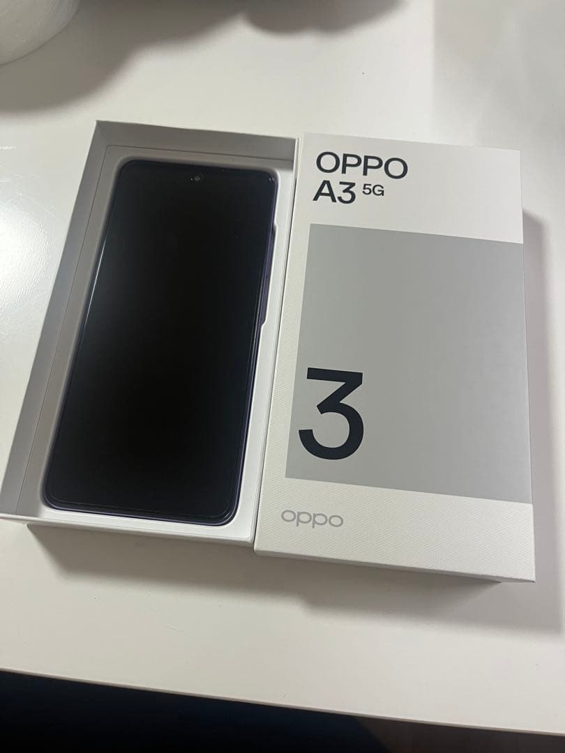 メロン★OPPO A3 5G パープル 本体