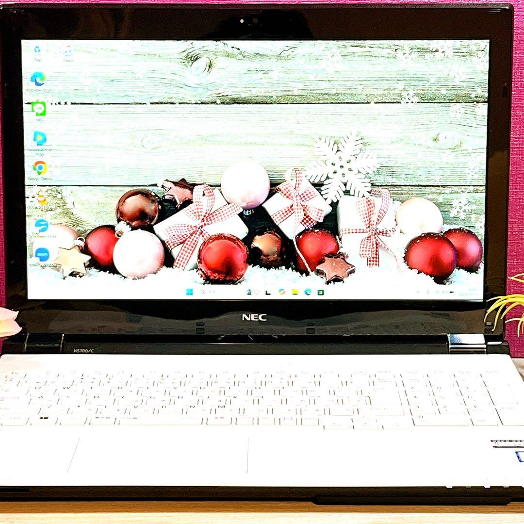 【美品】Corei7✨メモリ8GB✨すぐ使えるノートパソコン✨カメラ✨ブルーレイ