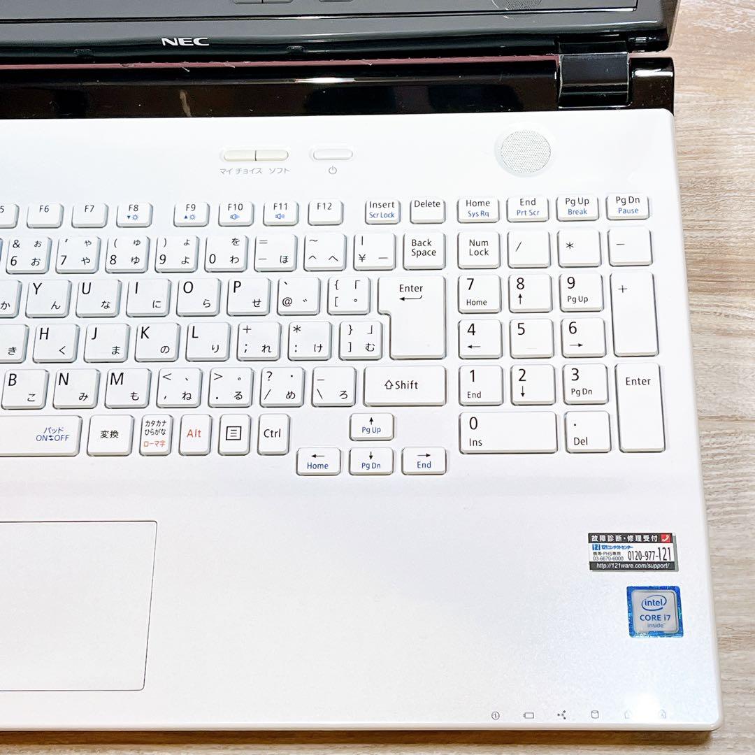 【美品】Corei7✨メモリ8GB✨すぐ使えるノートパソコン✨カメラ✨ブルーレイ