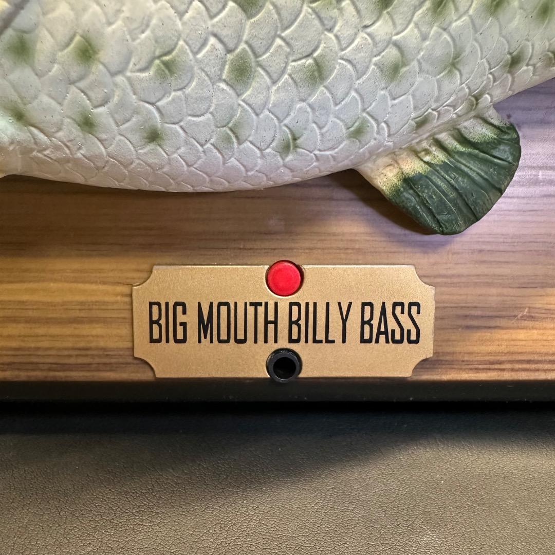 ♡Fc右1002 未使用保管品 ビッグマウスビリーバス 歌って踊る 置物