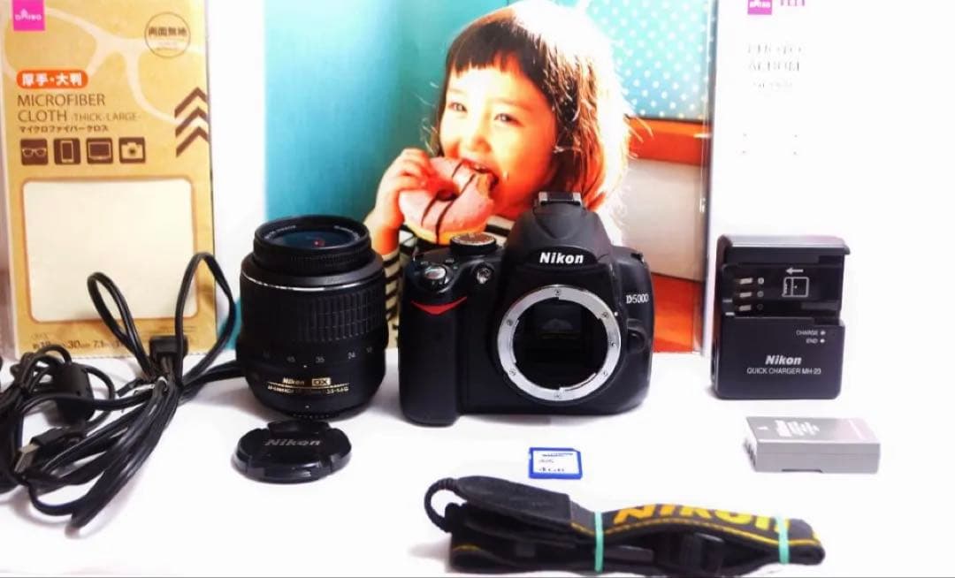 美品✨初心者オススメ✨Nikon ニコン D5000 一眼レフカメラ✨