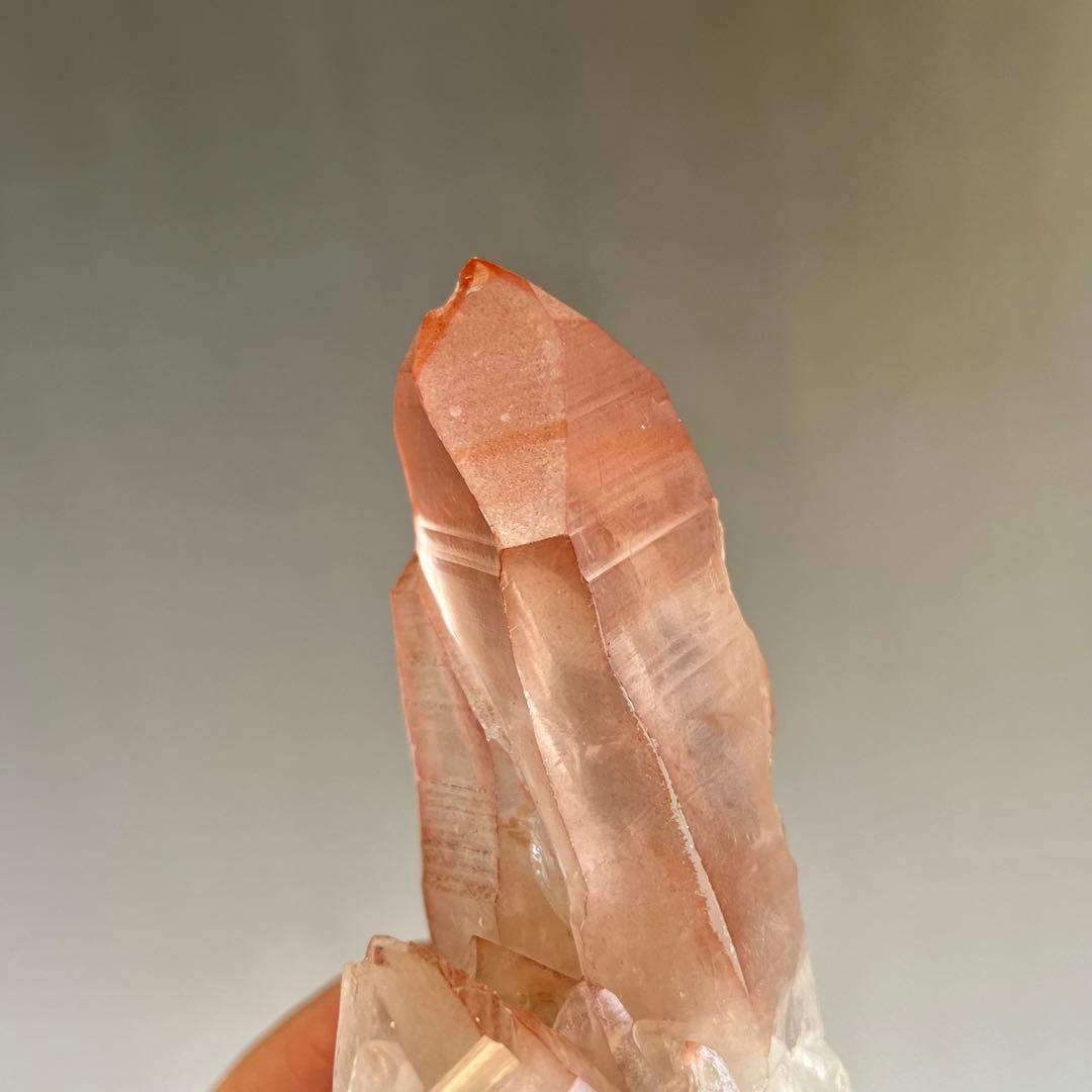 ストロベリーレムリアン　ディアマンティーナ産　クラスター　39 ピンクレムリアン