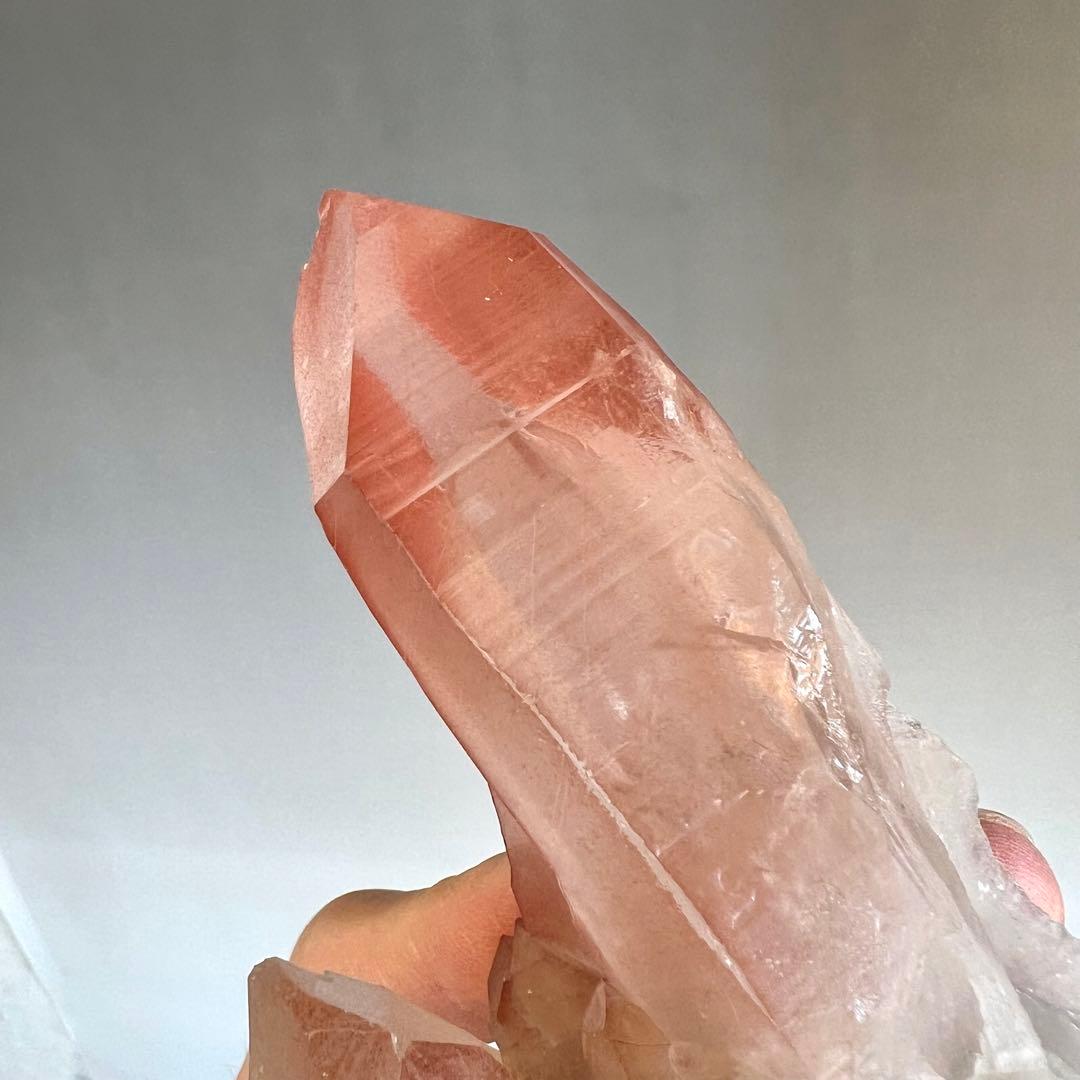 ストロベリーレムリアン　ディアマンティーナ産　クラスター　39 ピンクレムリアン