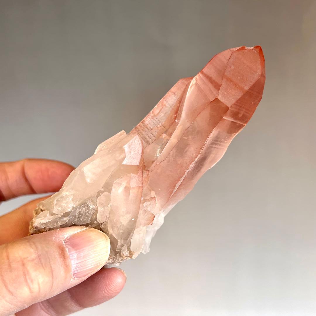 ストロベリーレムリアン　ディアマンティーナ産　クラスター　39 ピンクレムリアン