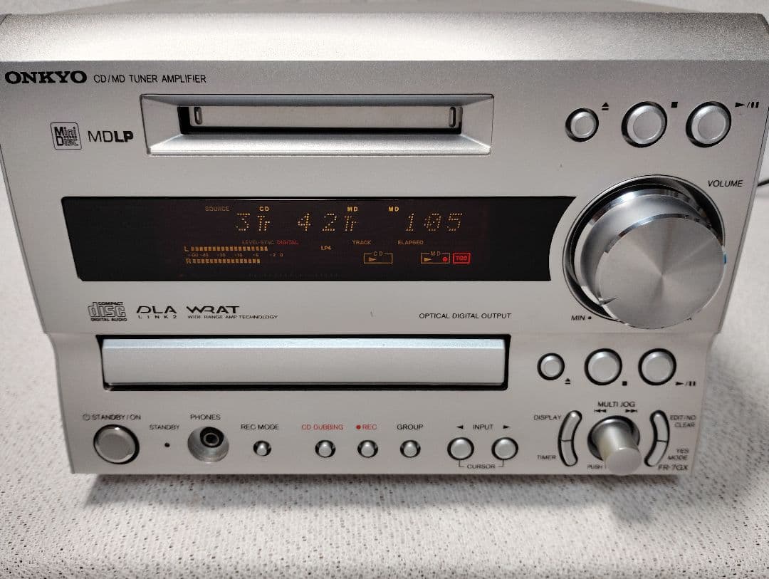 ONKYO FR-7GX CDプレーヤー コンポ　リモコン