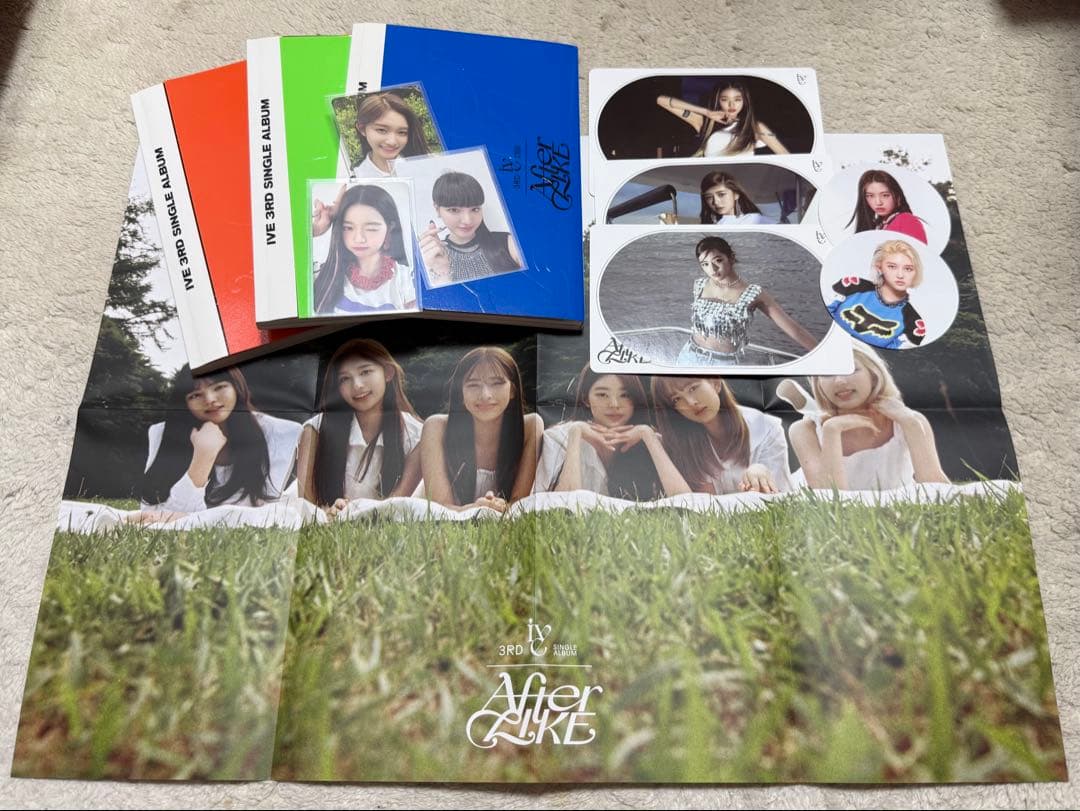 IVE まとめ売り アルバム トレカ ポスター カード ステッカー