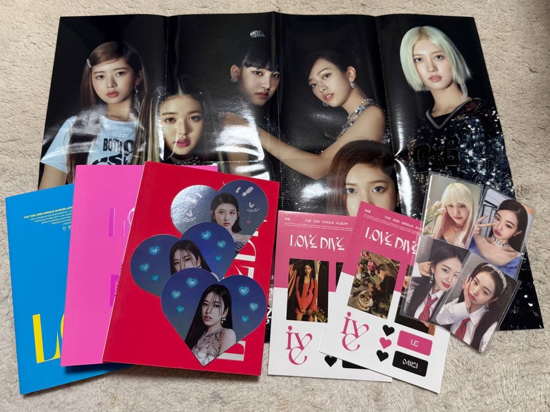 IVE まとめ売り アルバム トレカ ポスター カード ステッカー