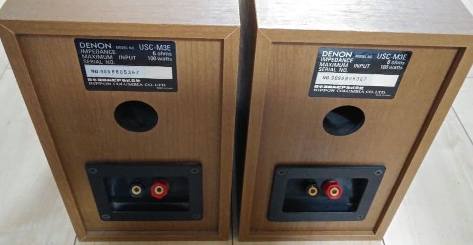 DENONスピーカーL٠R/USC-M3E(日本コロムビア)