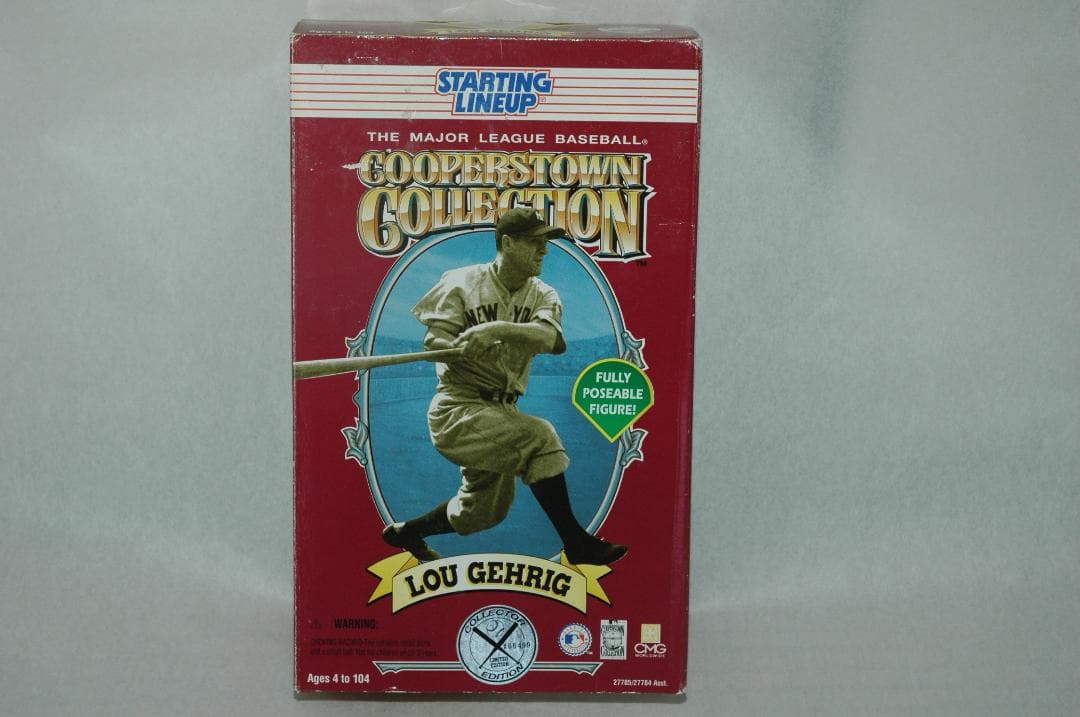 MLB ルー・ゲーリック フィギュア　入手困難　シリアルナンバー付き