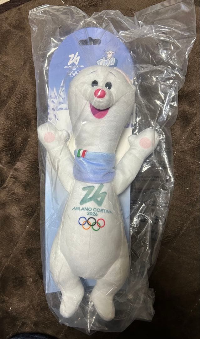 ミラノコルティナ 2026 オリンピック /ティナ /ぬいぐるみ 35cm 新品