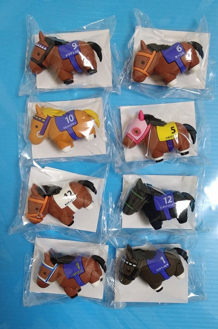 サラブレッドコレクション★DMMくじ ・C賞 ぷっくりラバーフィギュア・全8種類