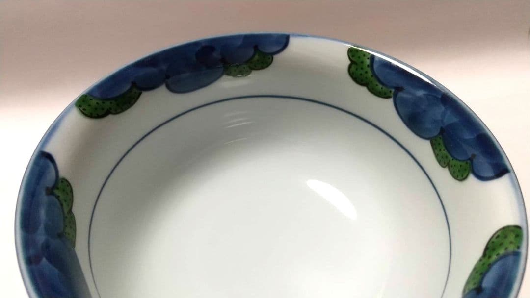 源右衛門窯 染錦 大樹 麺鉢 丼 盛鉢