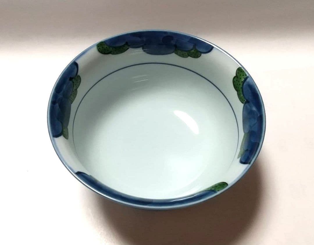 源右衛門窯 染錦 大樹 麺鉢 丼 盛鉢