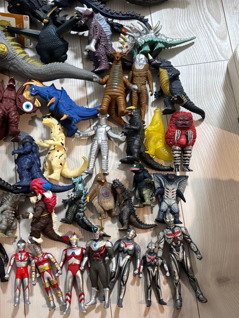d*7様 ウルトラ怪獣シリーズ ソフビ ウルトラマン まとめて まとめ売り フィ