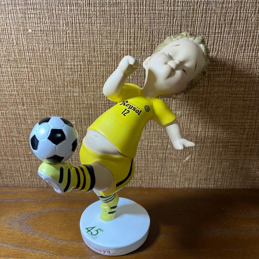 【希少】高島屋 × 柏レイソル 45周年 ローズちゃん 陶器製 非売品 コラボ