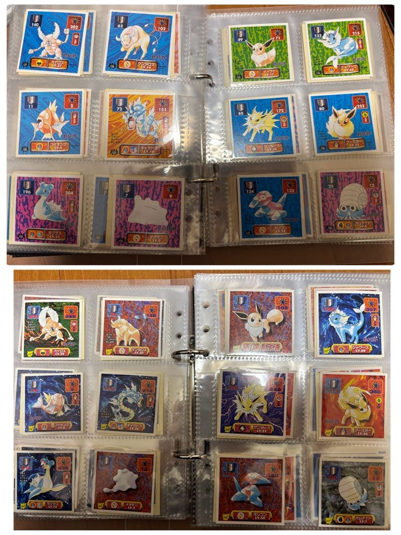 ポケモン最強シール烈伝&シール列伝改　ノーマル　フルコンプリート　300枚セット