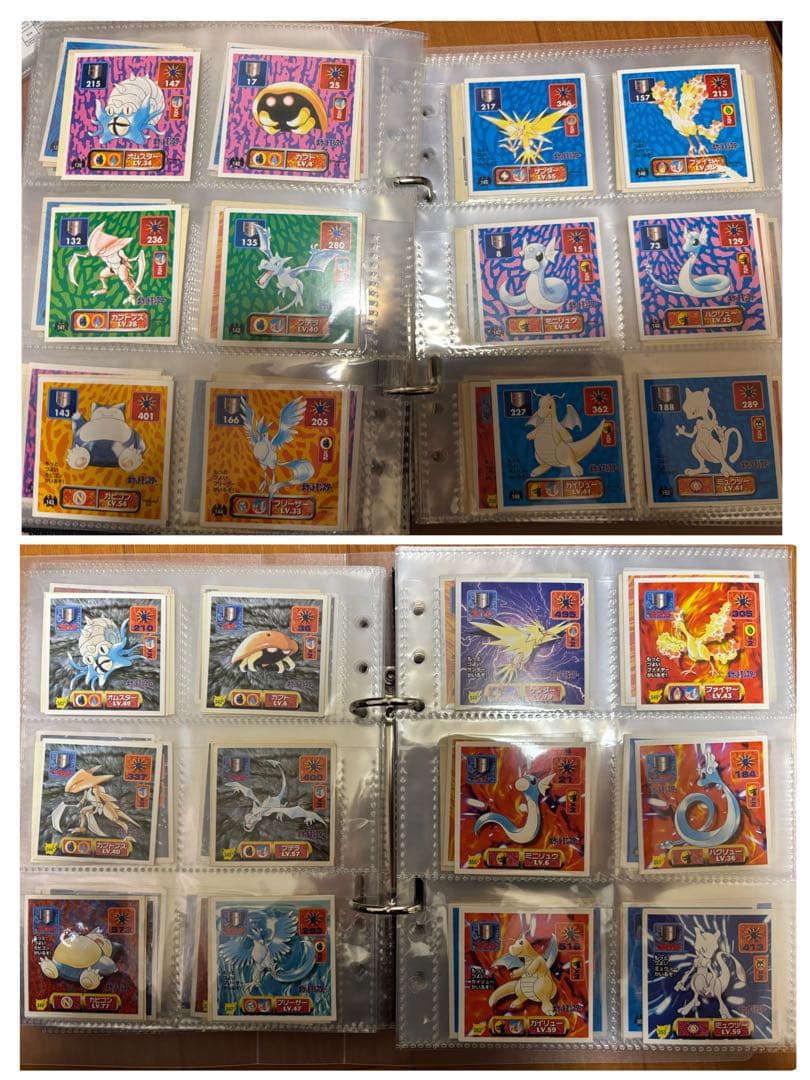 ポケモン最強シール烈伝&シール列伝改　ノーマル　フルコンプリート　300枚セット