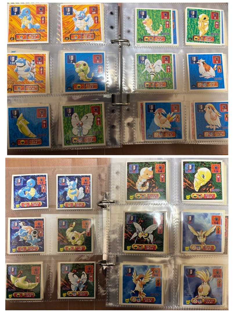 ポケモン最強シール烈伝&シール列伝改　ノーマル　フルコンプリート　300枚セット