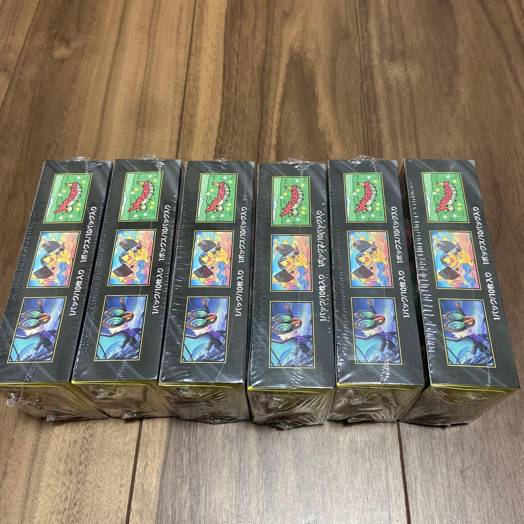 ポケモンカードMEGAドリームex6箱 新品未開封シュリンク付