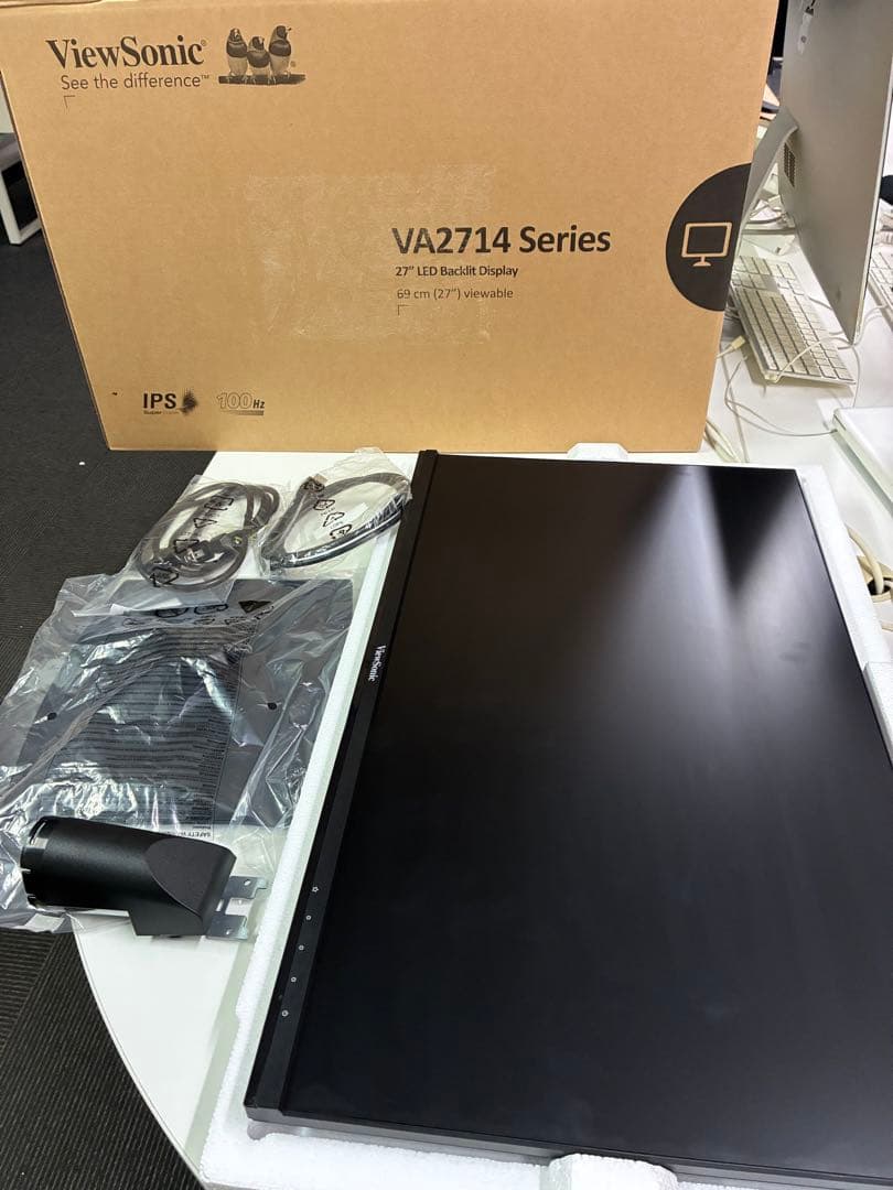 ほぼ未使用 ViewSonic VA2714-MH 27インチワイド液晶モニター