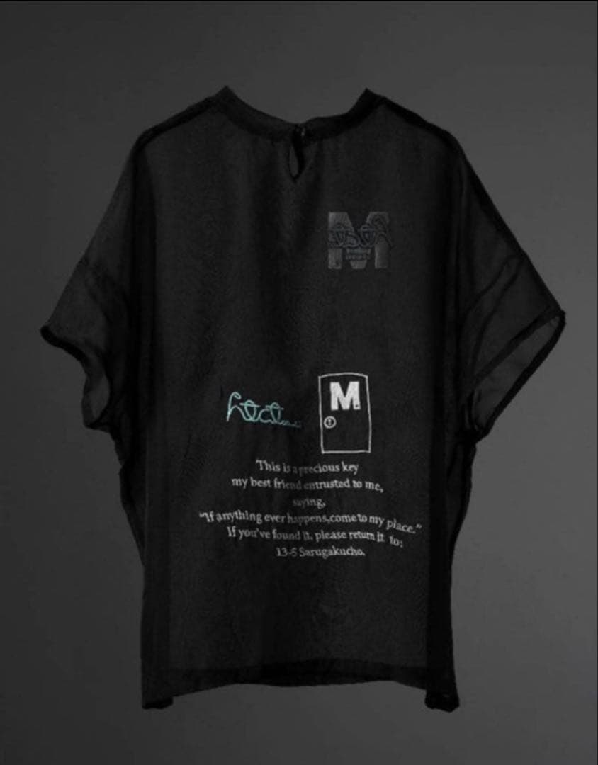 【新品】UVERworld TAKUYA∞の創り方 SHEER シャツ 黒 M