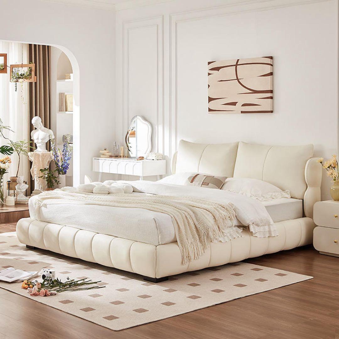 ファブリックベッド キングサイズ