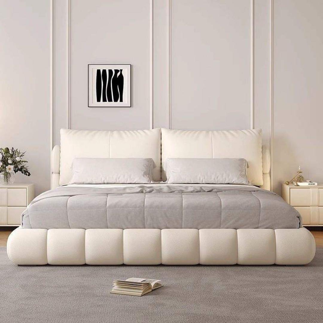 ファブリックベッド キングサイズ