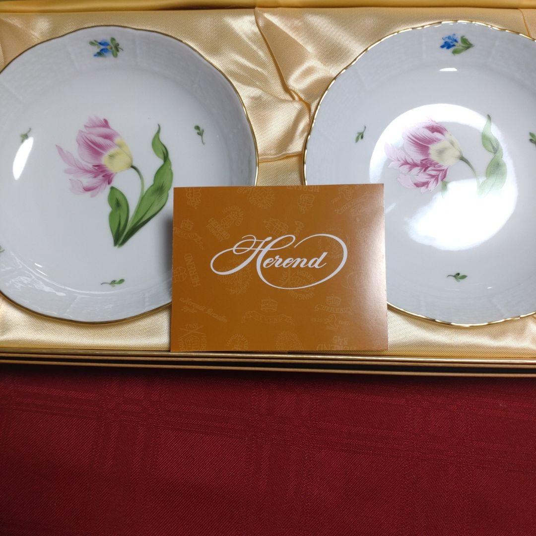 HEREND　バルコニーの春　フルーツボウル、サラダボウル　２個です。