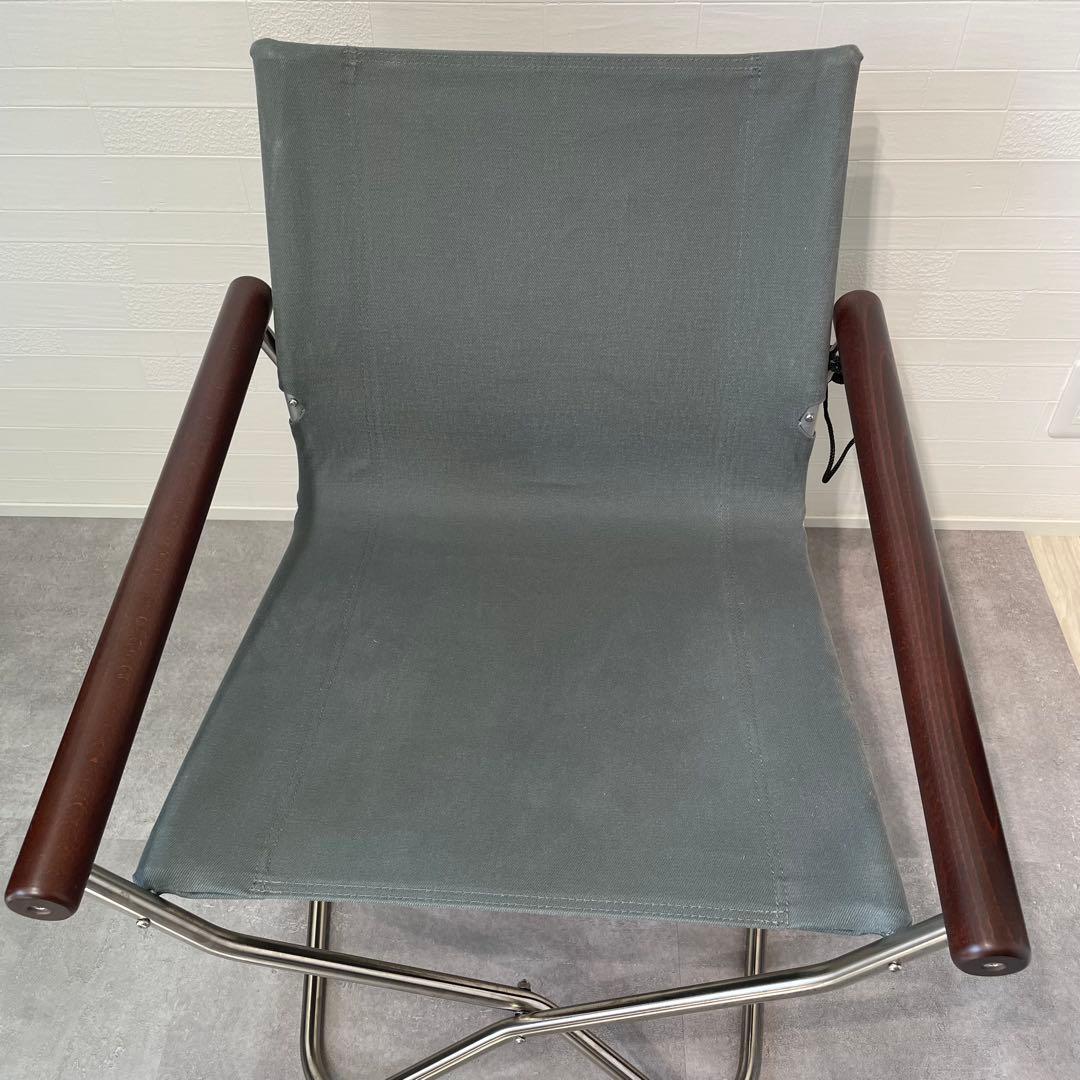 ニーチェアX 80 グレー　ダークブラウン