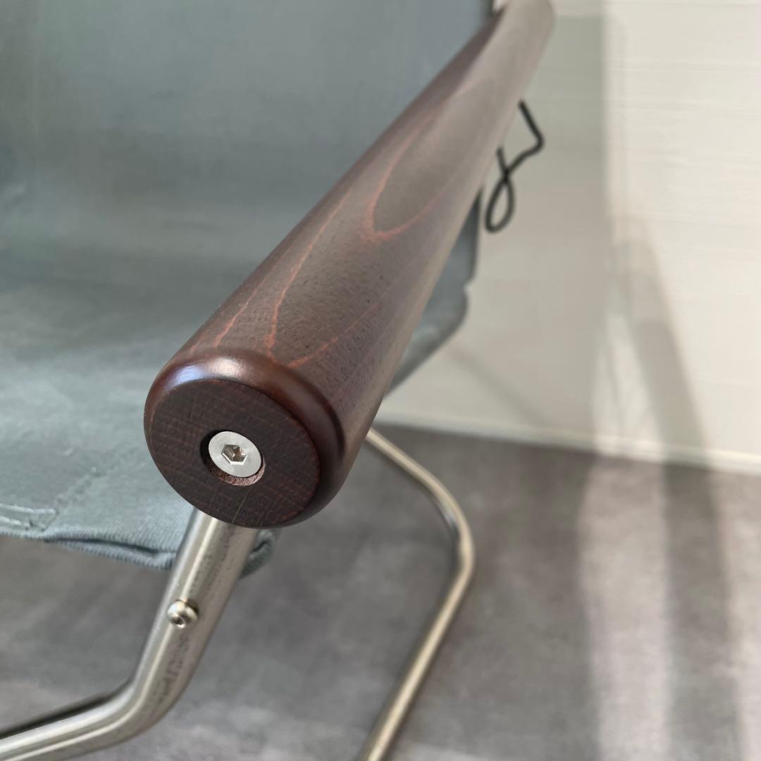 ニーチェアX 80 グレー　ダークブラウン